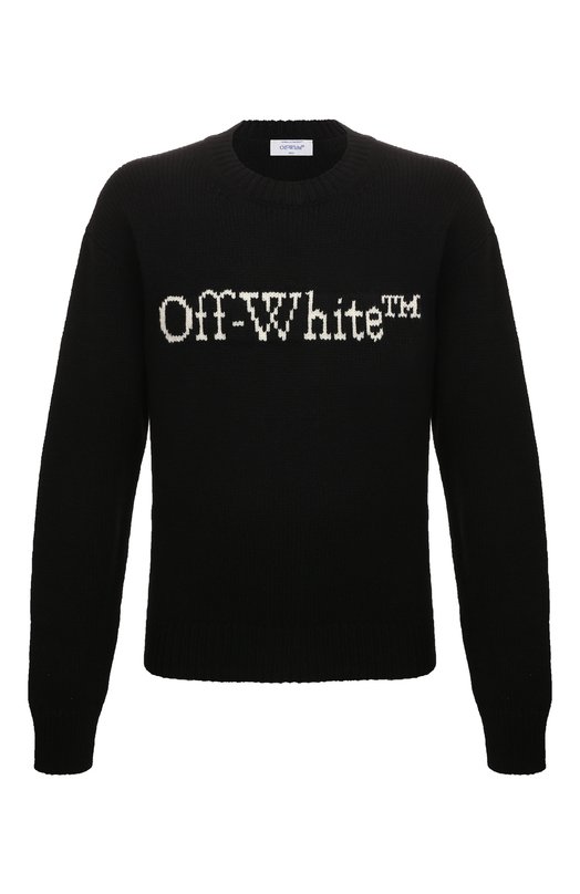 фото Шерстяной свитер off-white