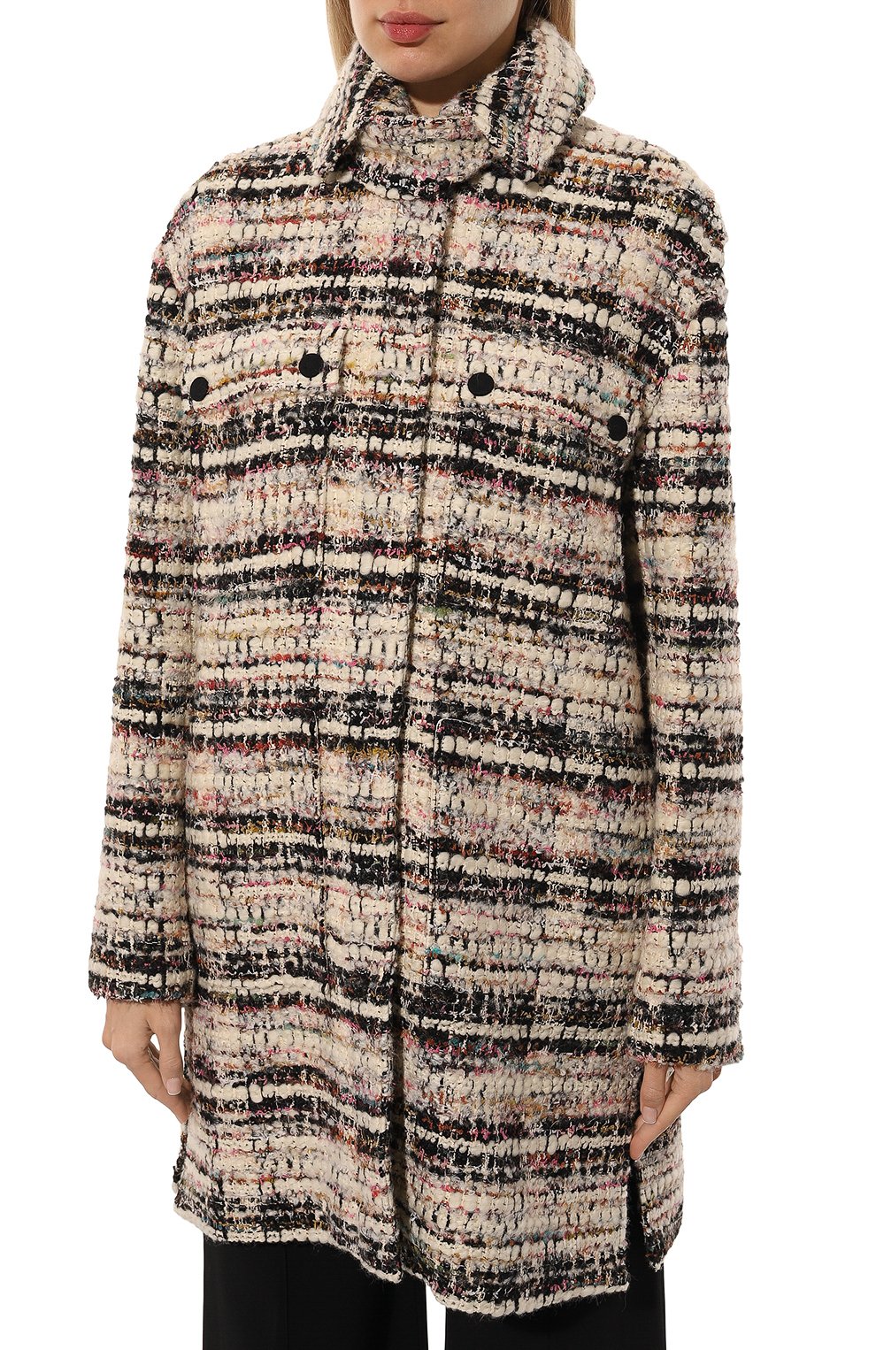 Твидовое пальто GIAMBATTISTA VALLI, арт. 24FWSVFP8022-89CLA, фото 3