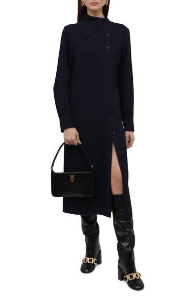 Шерстяное платье JIL SANDER, арт. JSPT503205-WT201800, фото 2