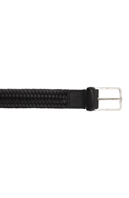 Кожаный ремень Corneliani 94V310-9420801 Чёрный  94V310-9420801 Фото 4