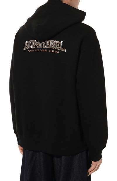 Хлопковое худи DOMREBEL, арт. M PUNCHLINE/H00DIE, фото 4