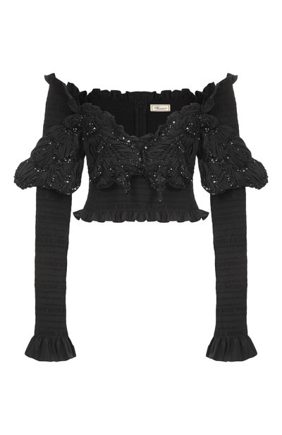 Женский топ с отделкой пайетками BLUMARINE, арт. 4C244A