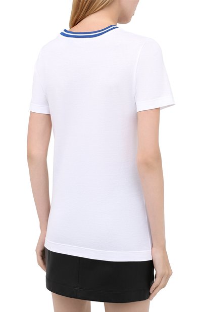 Хлопковая футболка DOLCE & GABBANA, арт. F8M68T/G7XDY, фото 4