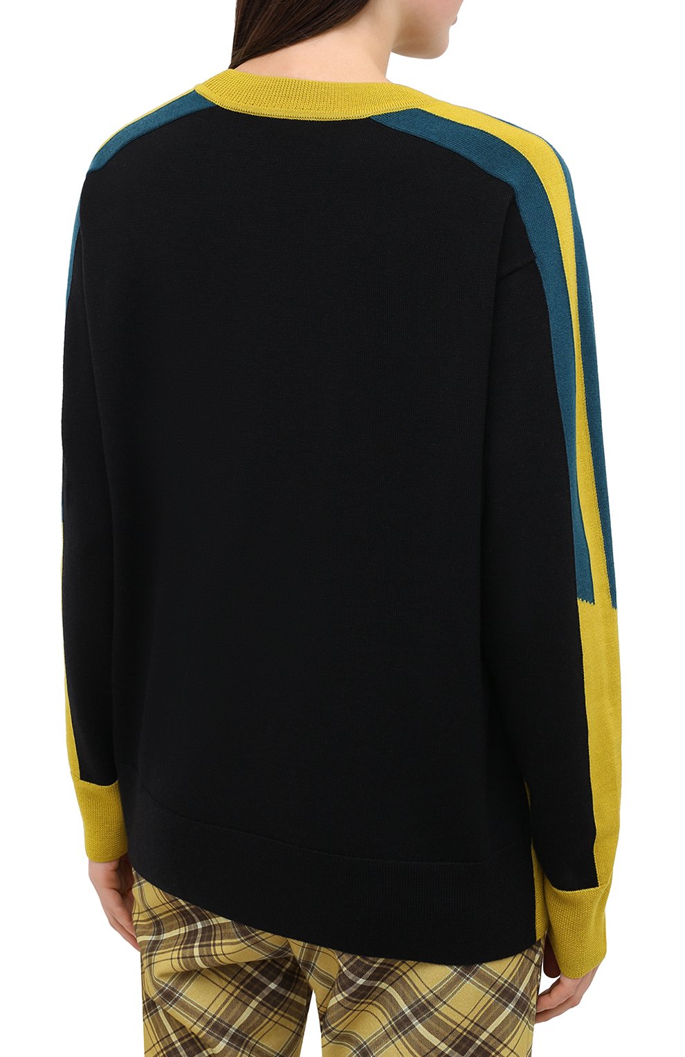 Шерстяной пуловер DRIES VAN NOTEN, арт. 202-31298-1700, фото 4