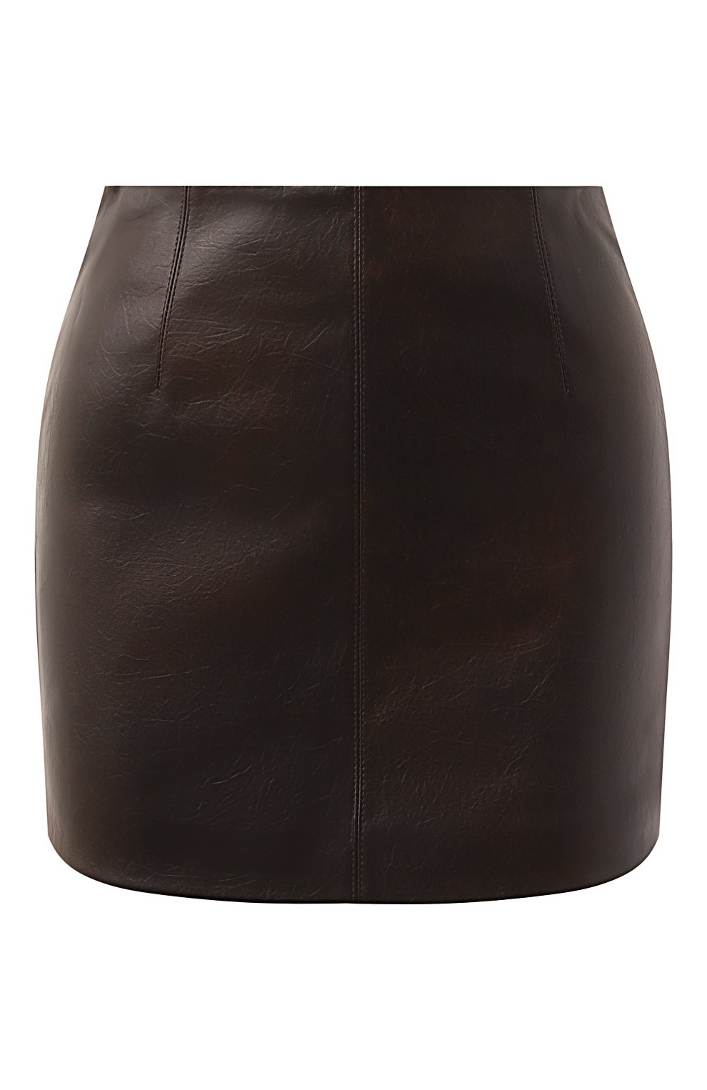 Юбка из экокожи PINKO коричневого цвета по цене 24550 руб., арт. 104358/A27M, фото 1 Юбка из экокожи PINKO, арт. 104358/A27M, фото 1