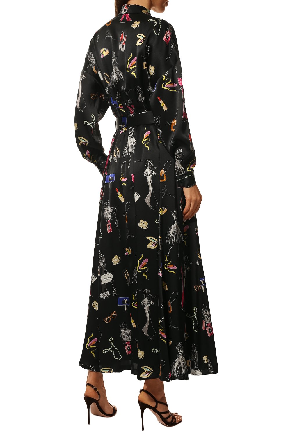 Шелковое платье YANINA, арт. 0-2125I, фото 4