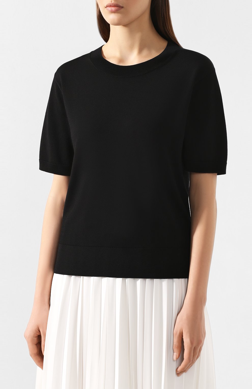 Топ из смеси вискозы и хлопка DRIES VAN NOTEN, арт. 201-11229-9706, фото 3