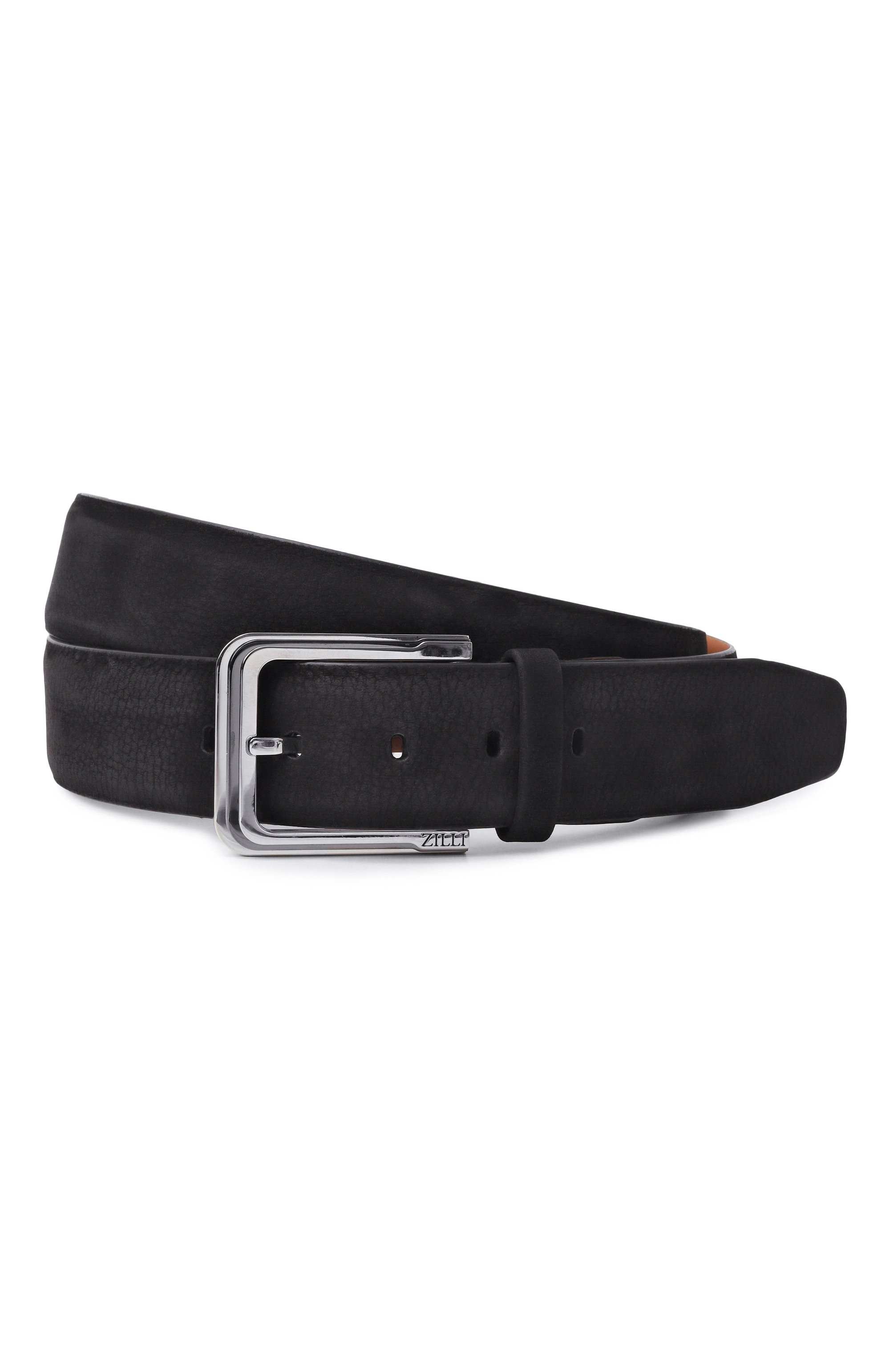 Ремень из нубука ZILLI, арт. B12040M1982VPALRU, фото 1