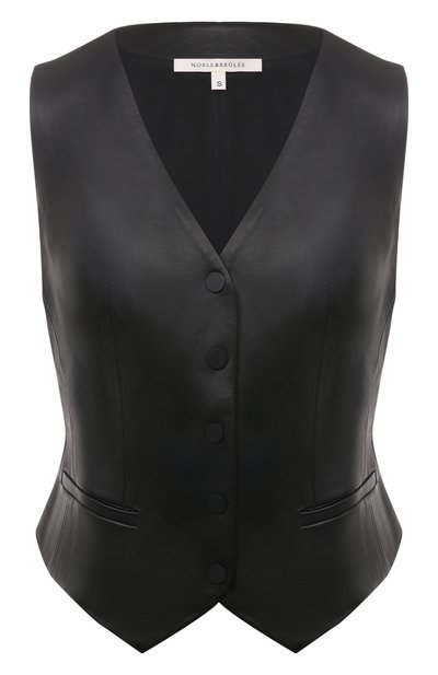 Женский кожаный жилет NOBLE&BRULEE, арт. NB70/040423/1