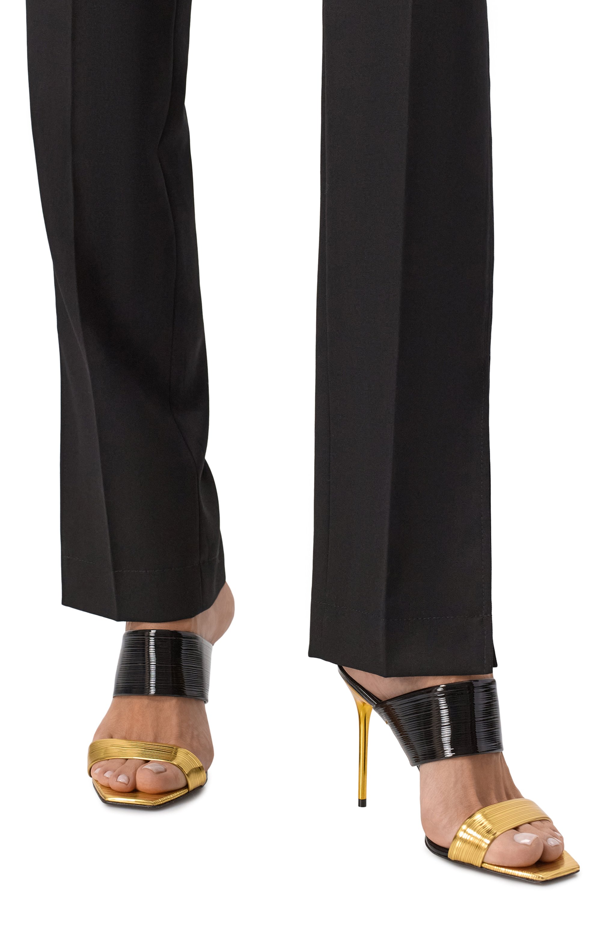 Кожаные мюли pb BALMAIN, арт. EN0UR132/LIVS, фото 3