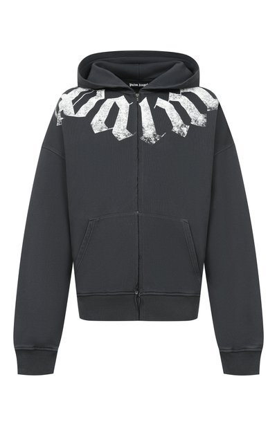 Мужской хлопковая толстовка PALM ANGELS, арт. PAMBE002FL001