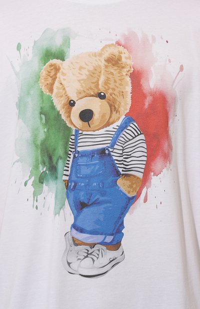 Хлопковая футболка BISIBIGLIO, арт. SAL0TED ITALIAN, фото 5