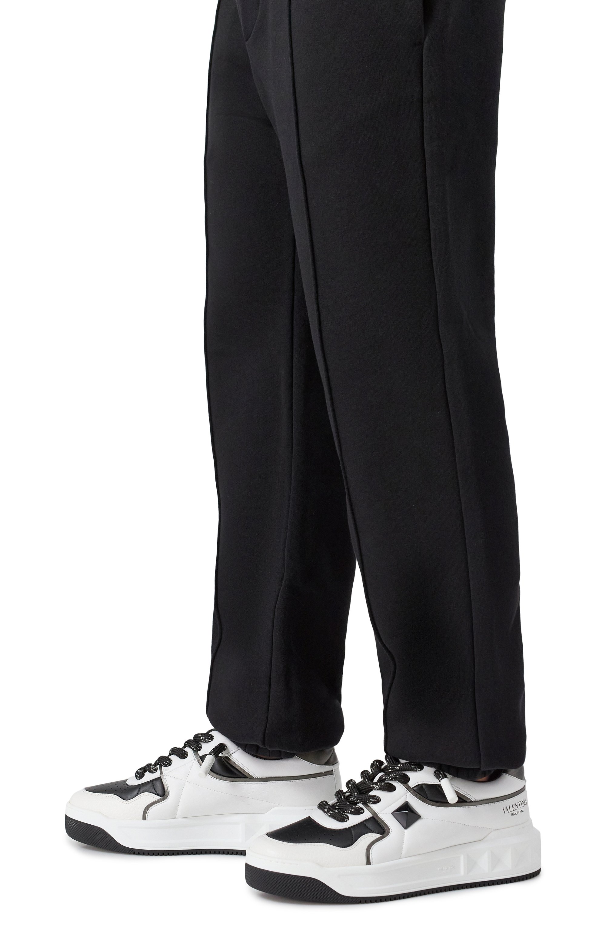 Кожаные кеды one stud xl VALENTINO, арт. 7Y2S0G37/WRI, фото 3