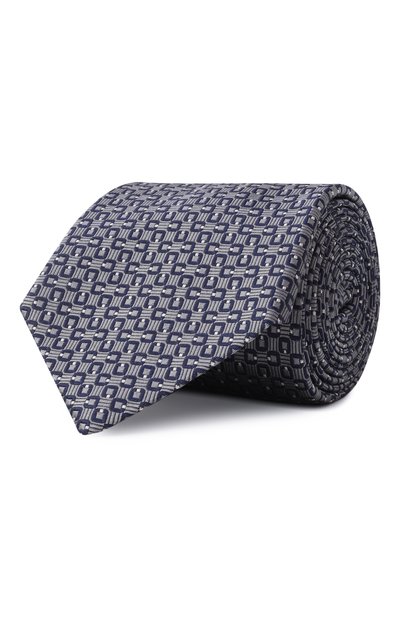 Мужской шелковый галстук CANALI, арт. 18/HJ04188