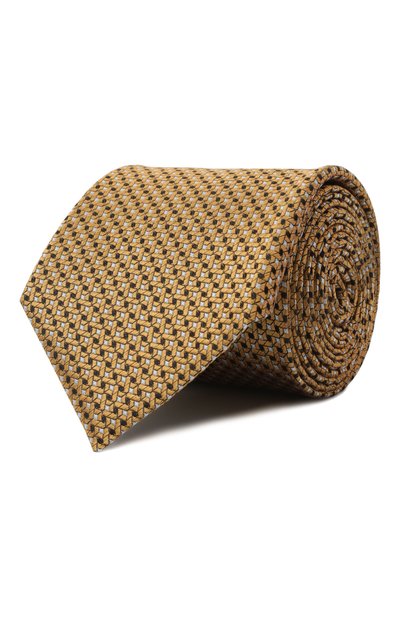 Мужской шелковый галстук CANALI, арт. 18/HJ03461