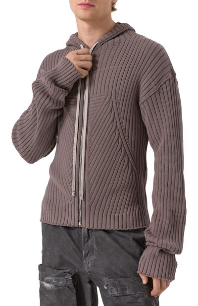 Хлопковый кардиган RICK OWENS, арт. RU01E5614/KEC, фото 3