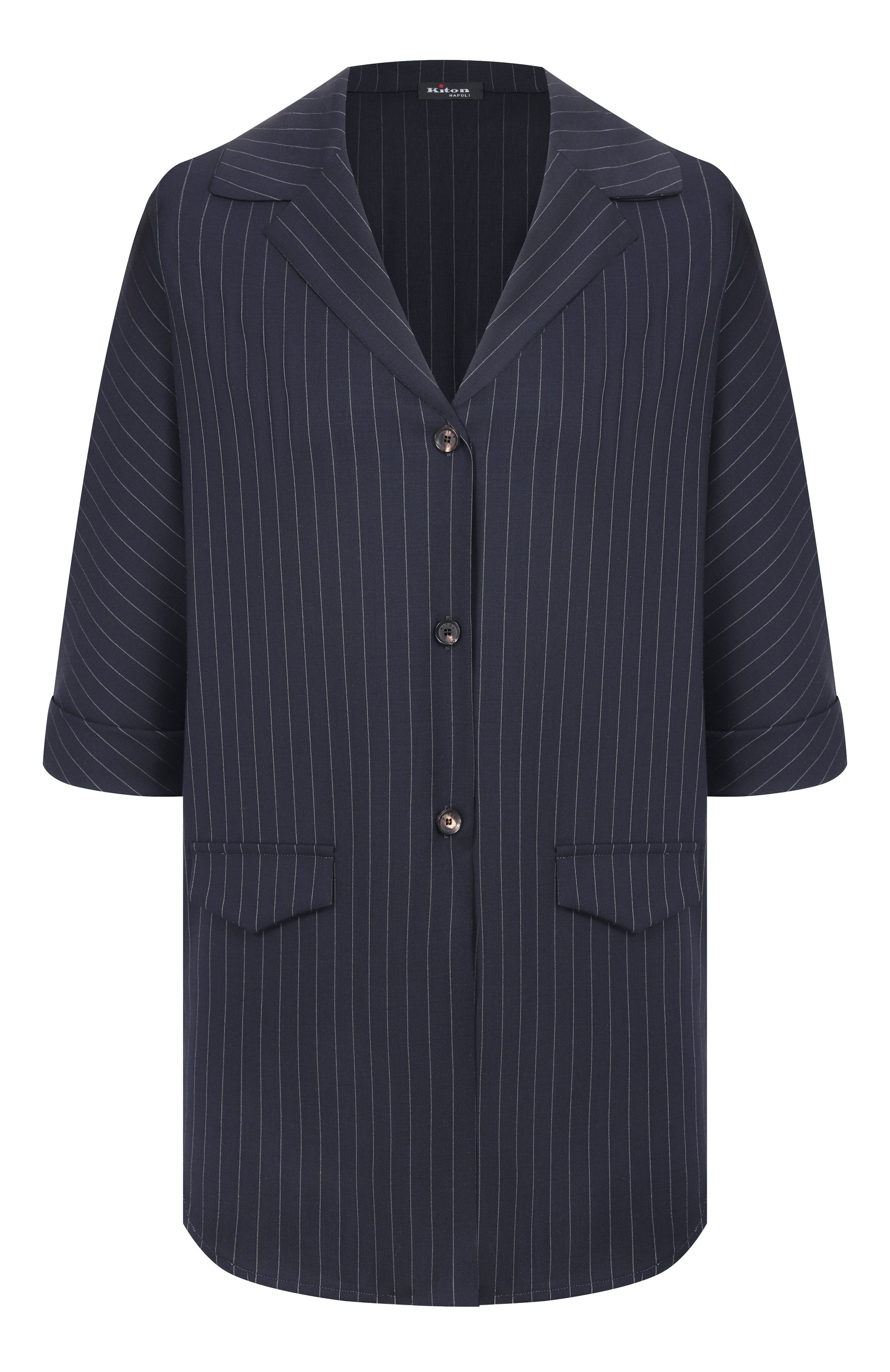 Шерстяная рубашка KITON, арт. D61406K0970, фото 1