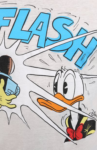 Футболка изо льна и хлопка disney  x gucci GUCCI, арт. 645302/XJC8W, фото 5