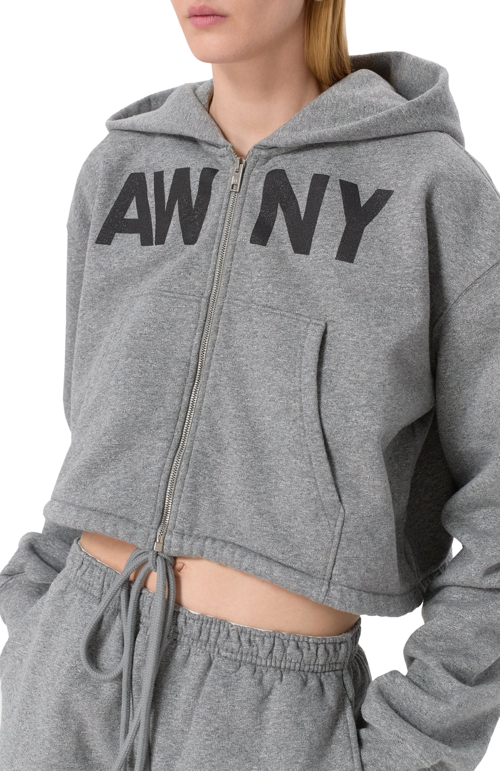 Хлопковая толстовка ALEXANDERWANG.T, арт. 4CC2251553, фото 5