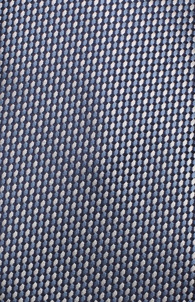 Шелковый галстук с узором BRIONI голубого цвета по цене 29950 руб., арт. 063I00/P7422, фото 3 Шелковый галстук с узором BRIONI, арт. 063I00/P7422, фото 3