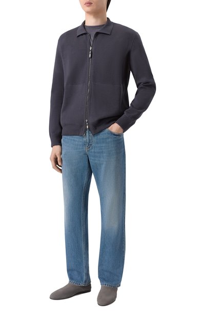 Замшевые лоферы BRIONI, арт. QTBC0L/02709, фото 2