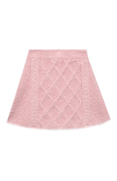 Юбка SELF-PORTRAIT KIDS розового цвета по цене 15800 руб., арт. RS22-727, фото 1 Юбка SELF-PORTRAIT KIDS, арт. RS22-727, фото 1