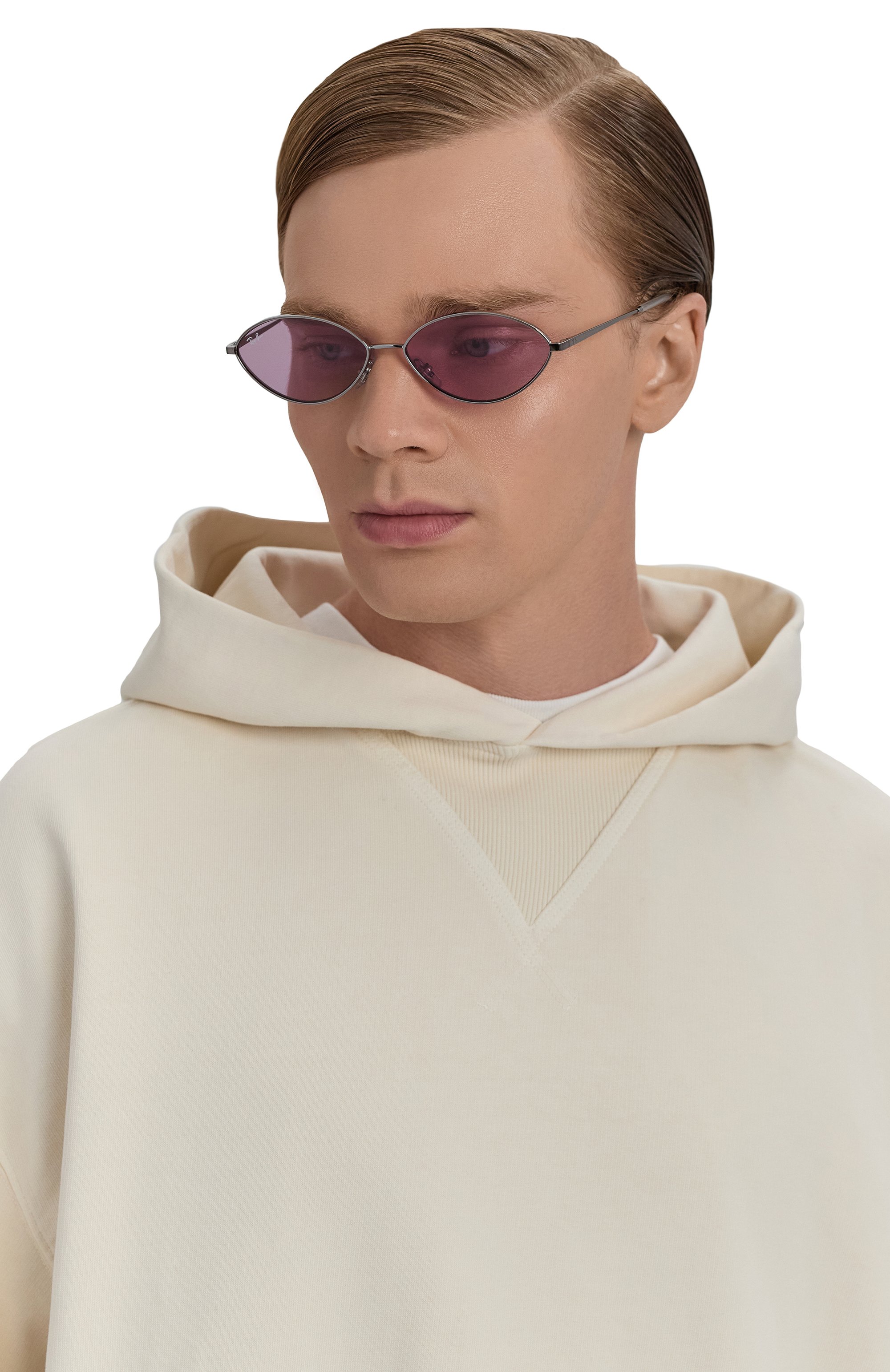 Солнцезащитные очки RAY-BAN розового цвета по цене 17800 руб., арт. 3757-004/69, фото 2 Солнцезащитные очки RAY-BAN, арт. 3757-004/69, фото 2