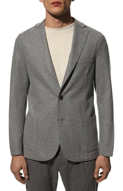 Шерстяной пиджак ELEVENTY, арт. D70GIAC08 JAC24018, фото 3