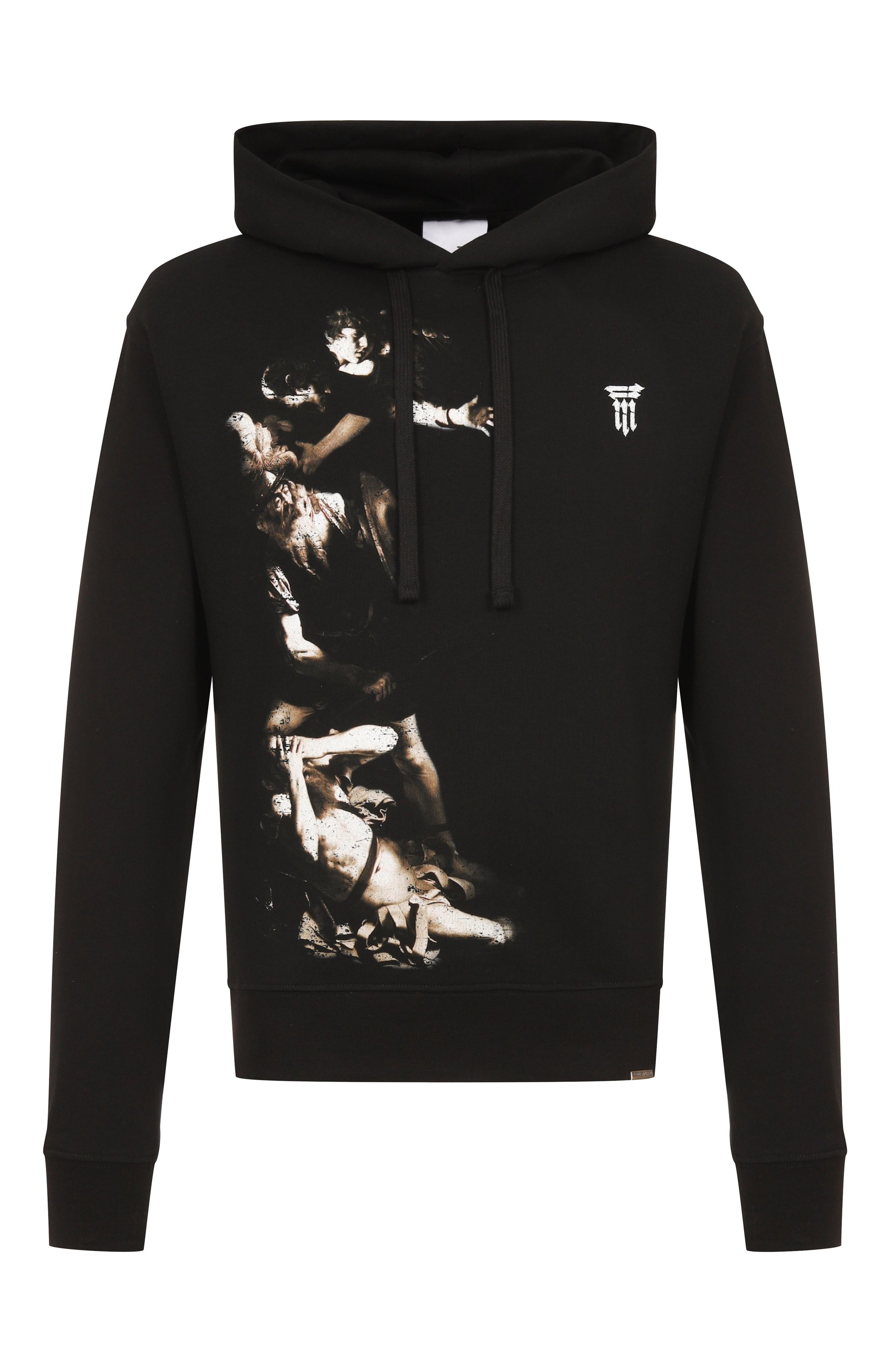 Хлопковое худи DIEGO VENTURINO, арт. DVFLHDVC, фото 1