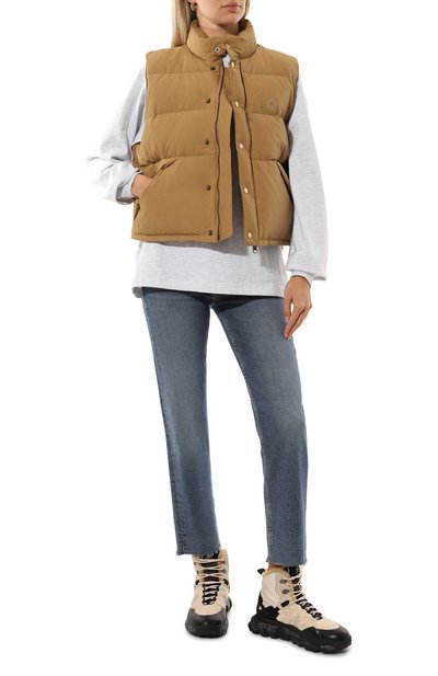 Пуховый жилет DUNST бежевого цвета по цене 29200 руб., арт. UDVE4D134CM, фото 2 Пуховый жилет DUNST, арт. UDVE4D134CM, фото 2