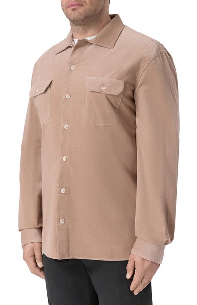 Вельветовая рубашка BRUNELLO CUCINELLI, арт. MY6310720W, фото 3