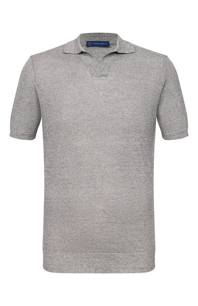 Поло изо льна и хлопка ANDREA CAMPAGNA, арт. PL1MCSK/LC14R, фото 1