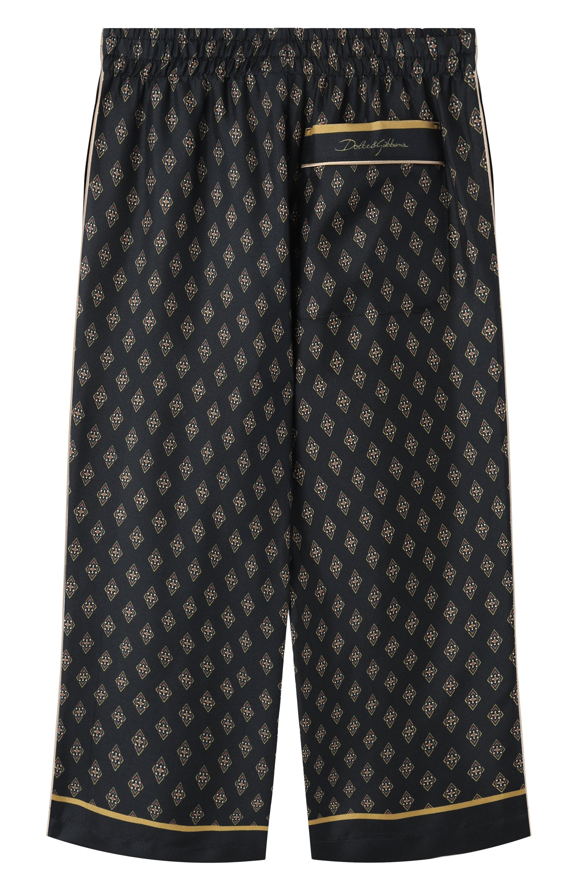 Шелковые брюки DOLCE & GABBANA, арт. L44P25/HI1VL/2-6, фото 2