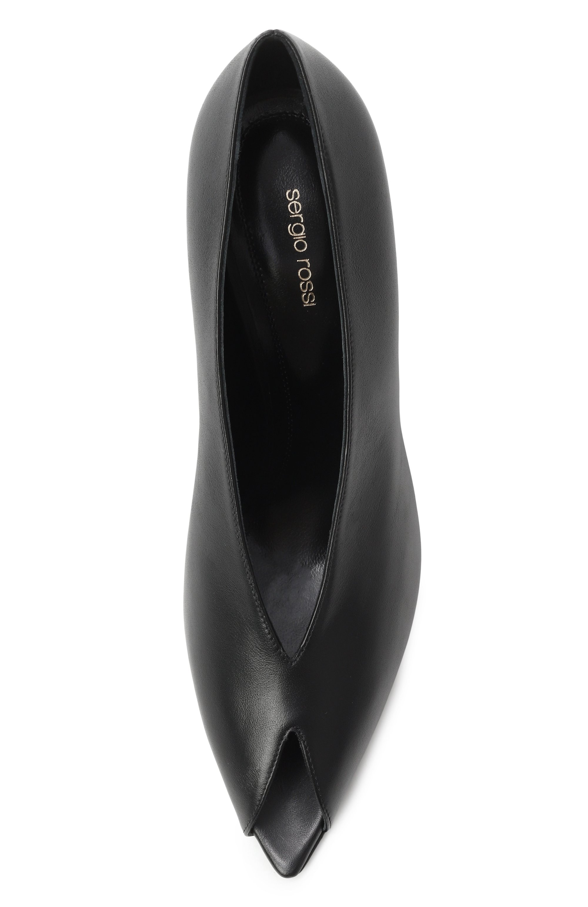 Кожаные туфли beak 85 SERGIO ROSSI, арт. B13170/MMVN13, фото 6