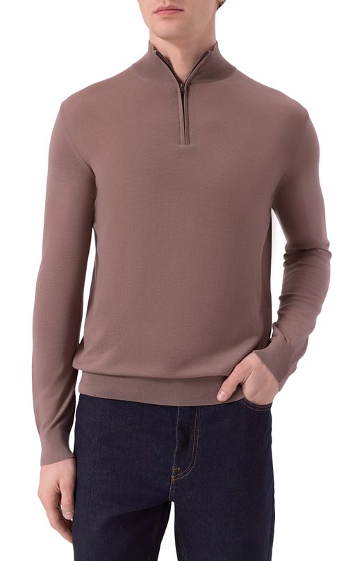 Шерстяной джемпер MVST M0-M25.1MM.K407/44-60 Бежевый  M0-M25.1MM.K407/44-60 Фото 3