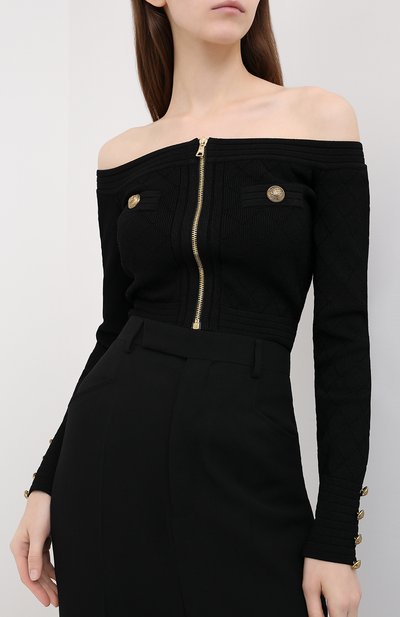 Топ из вискозы BALMAIN, арт. UF10526/K110, фото 3
