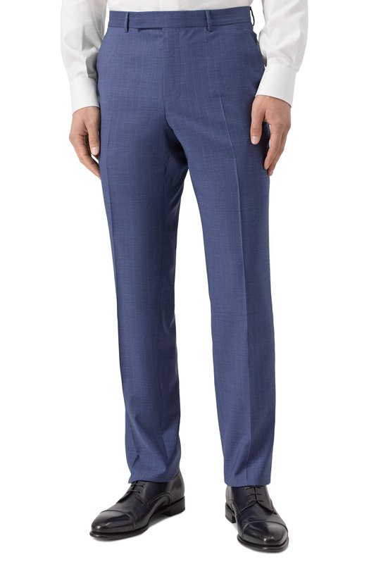 Шерстяной костюм Zegna 28QCGN/R922722A9 Синий  28QCGN/R922722A9 Фото 4