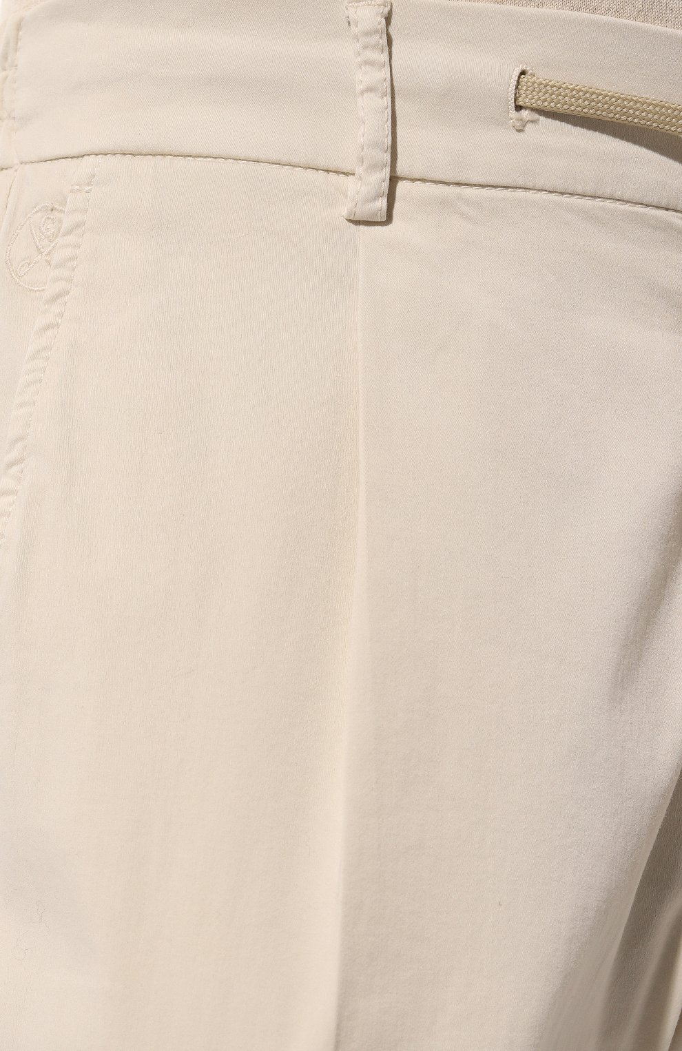 Брюки из хлопка и шелка ANDREA CAMPAGNA, арт. SPIAGGIA 1P GD, фото 5