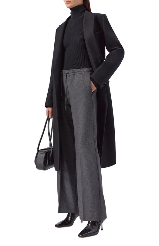 Шерстяные брюки The Kooples FPAN31046K Серый  FPAN31046K Фото 2