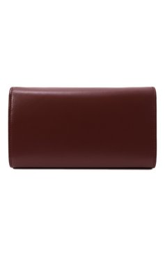 Женская сумка all-day JIL SANDER бордового цвета, арт. J07ZH0012/P5355 | Фото 6 (Материал: Натуральная кожа; Материал сплава: Проставлено; Ремень/цепочка: На ремешке; Драгоценные камни: Проставлено; Размер: mini)