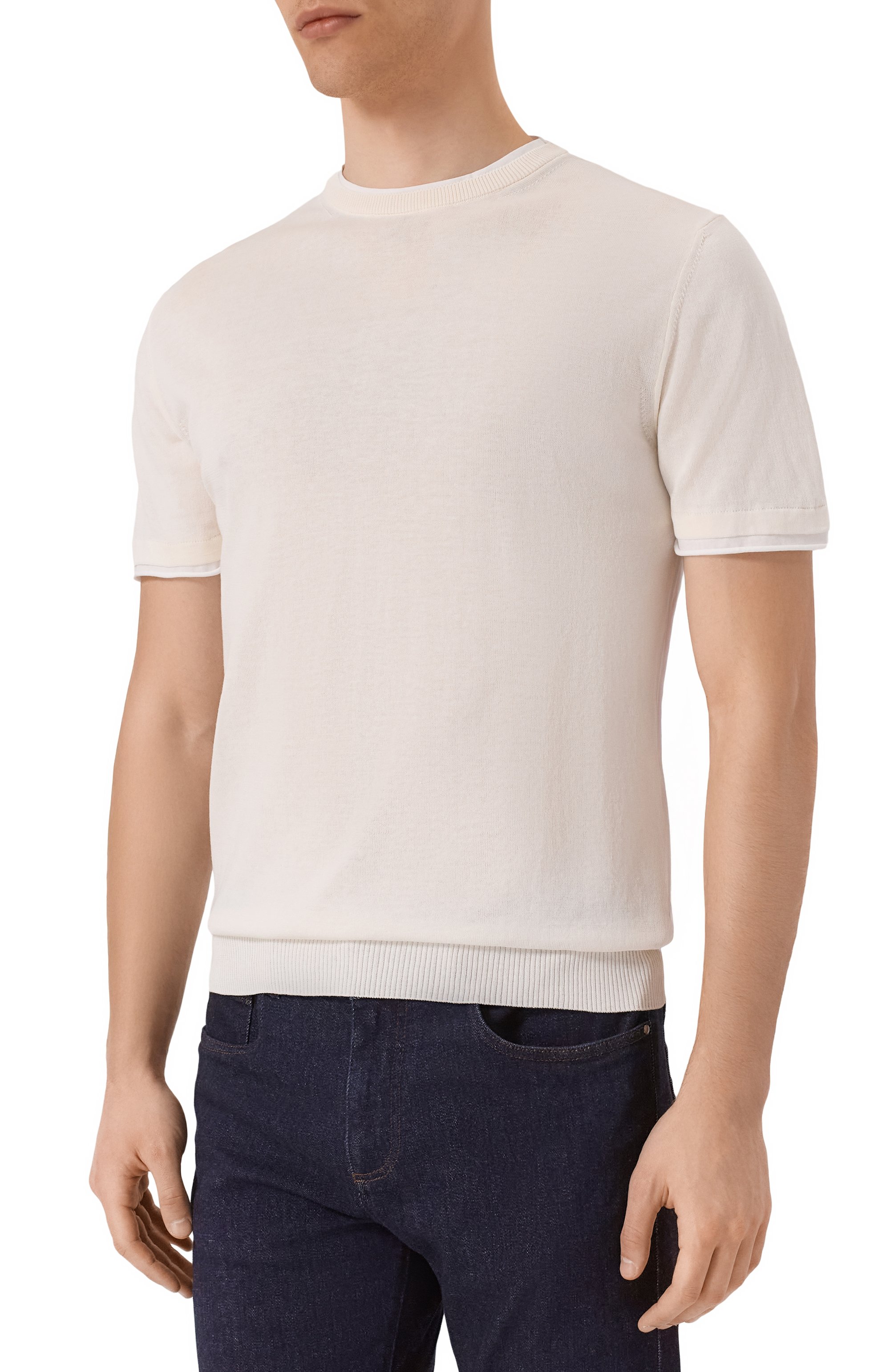 Хлопковый джемпер DANIELE FIESOLI, арт. DF0579, фото 3