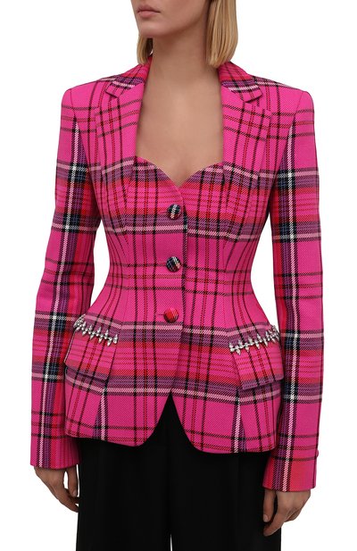 Жакет из хлопка и шерсти AREA, арт. 2103J04082, фото 3