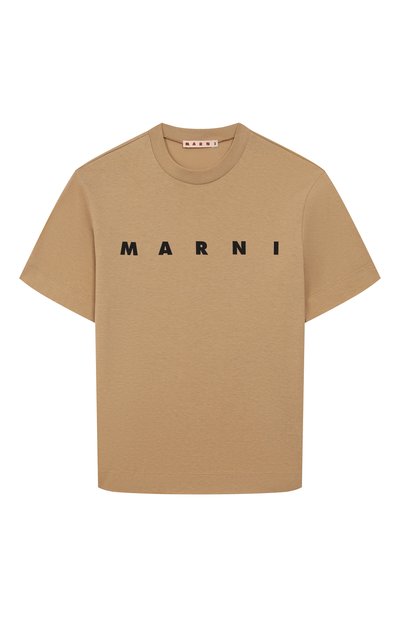Хлопковая футболка MARNI, арт. M002MV/M00RF