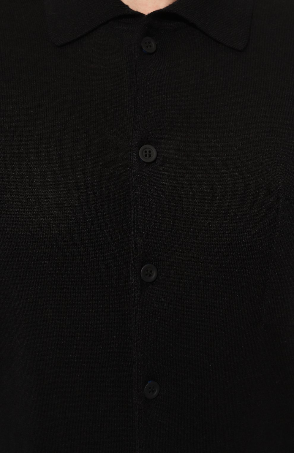 Шерстяная рубашка KITON черного цвета по цене 99500 руб., арт. UMM049406, фото 5 Шерстяная рубашка KITON, арт. UMM049406, фото 5