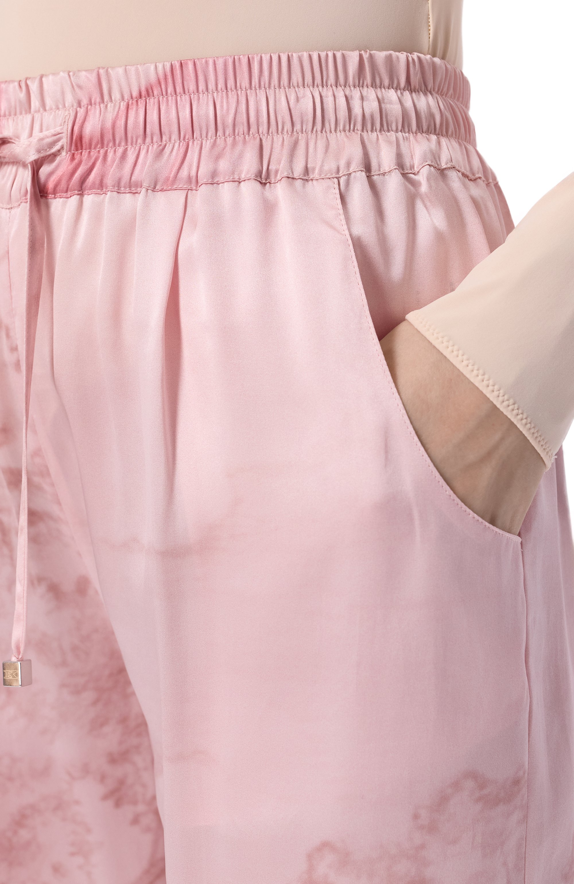 Шелковые брюки KITON, арт. D58115K0926E11, фото 5