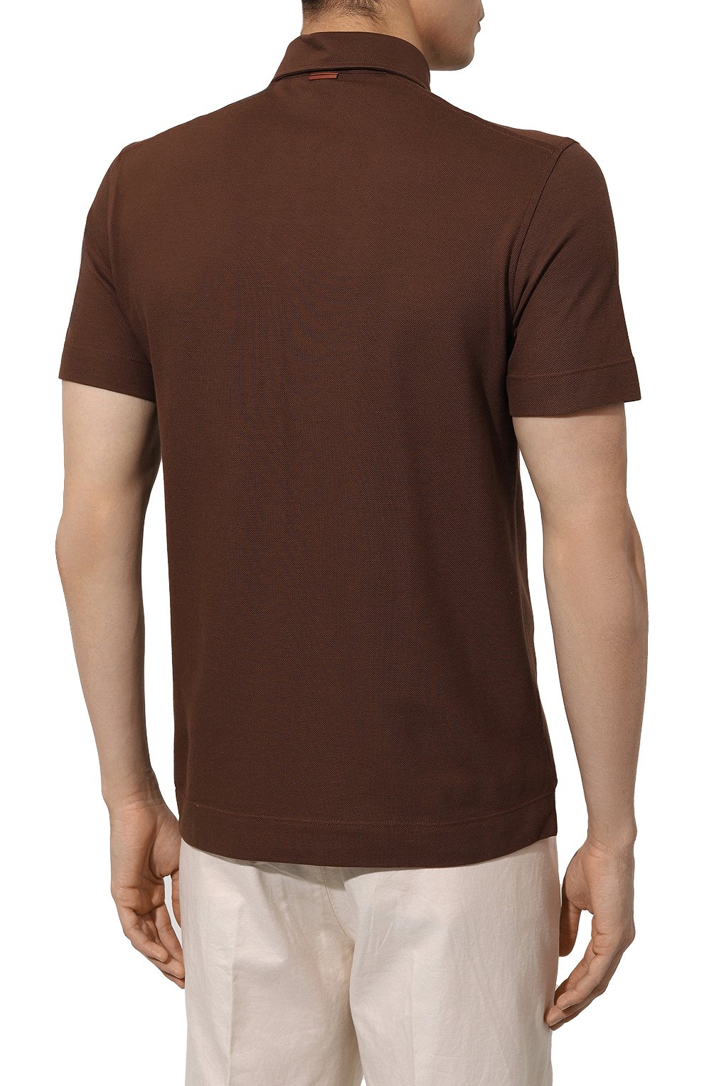 Хлопковое поло ZEGNA, арт. UD392A7/D752, фото 4