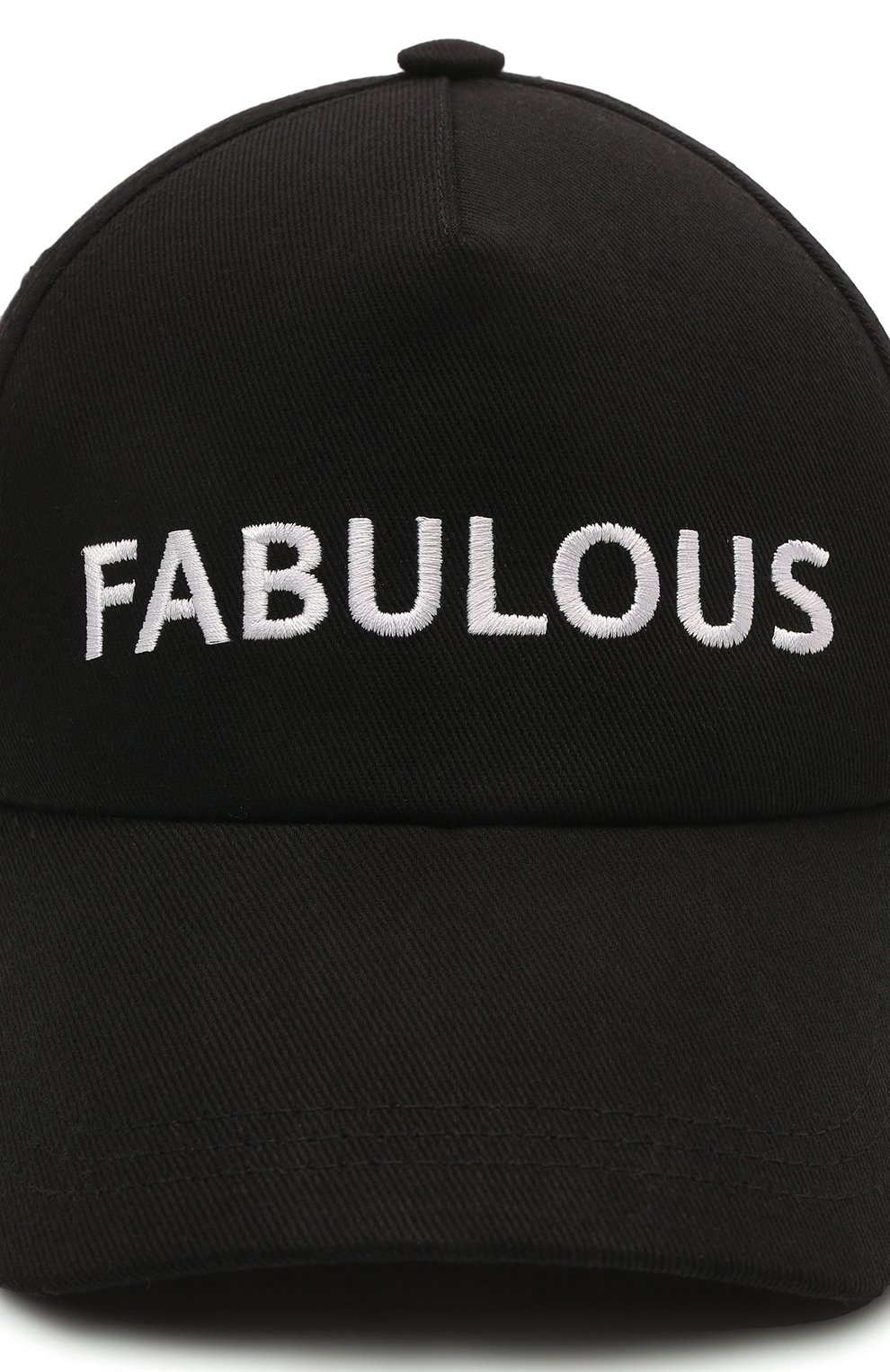 Хлопковая бейсболка SEVEN LAB, арт. CAP-F black, фото 4