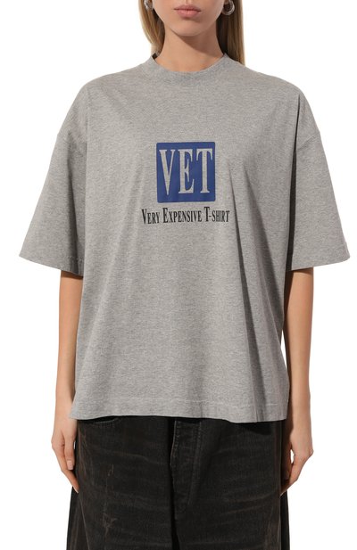 Хлопковая футболка VETEMENTS, арт. UA66TR685G, фото 3