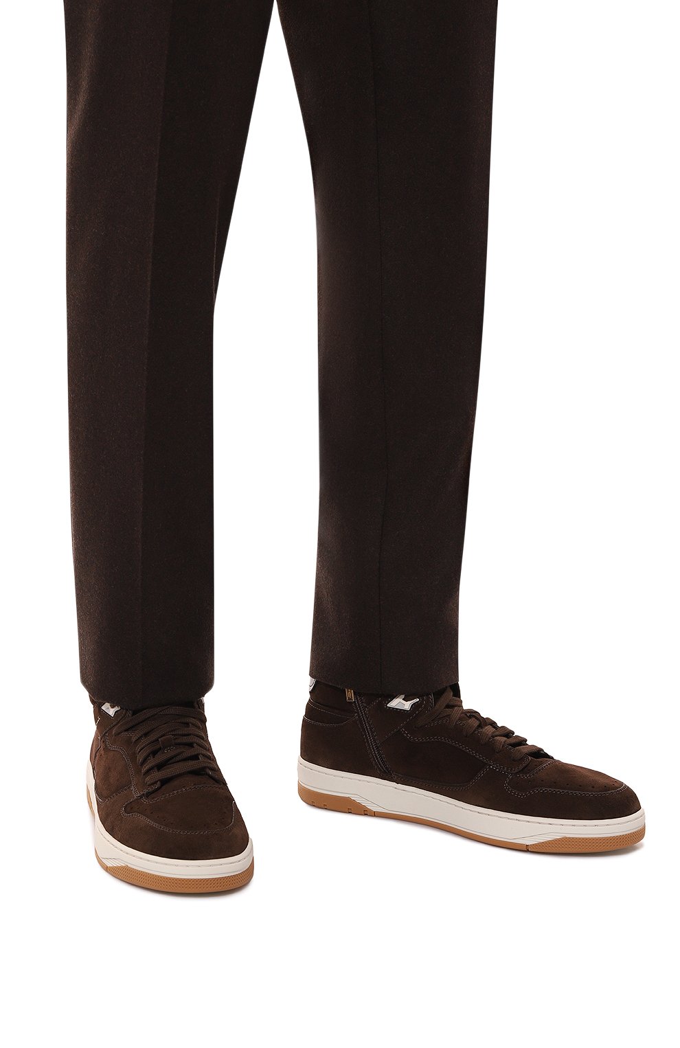 Замшевые кеды sneak-air SANTONI, арт. MBSG21872BAMKSHZ, фото 3