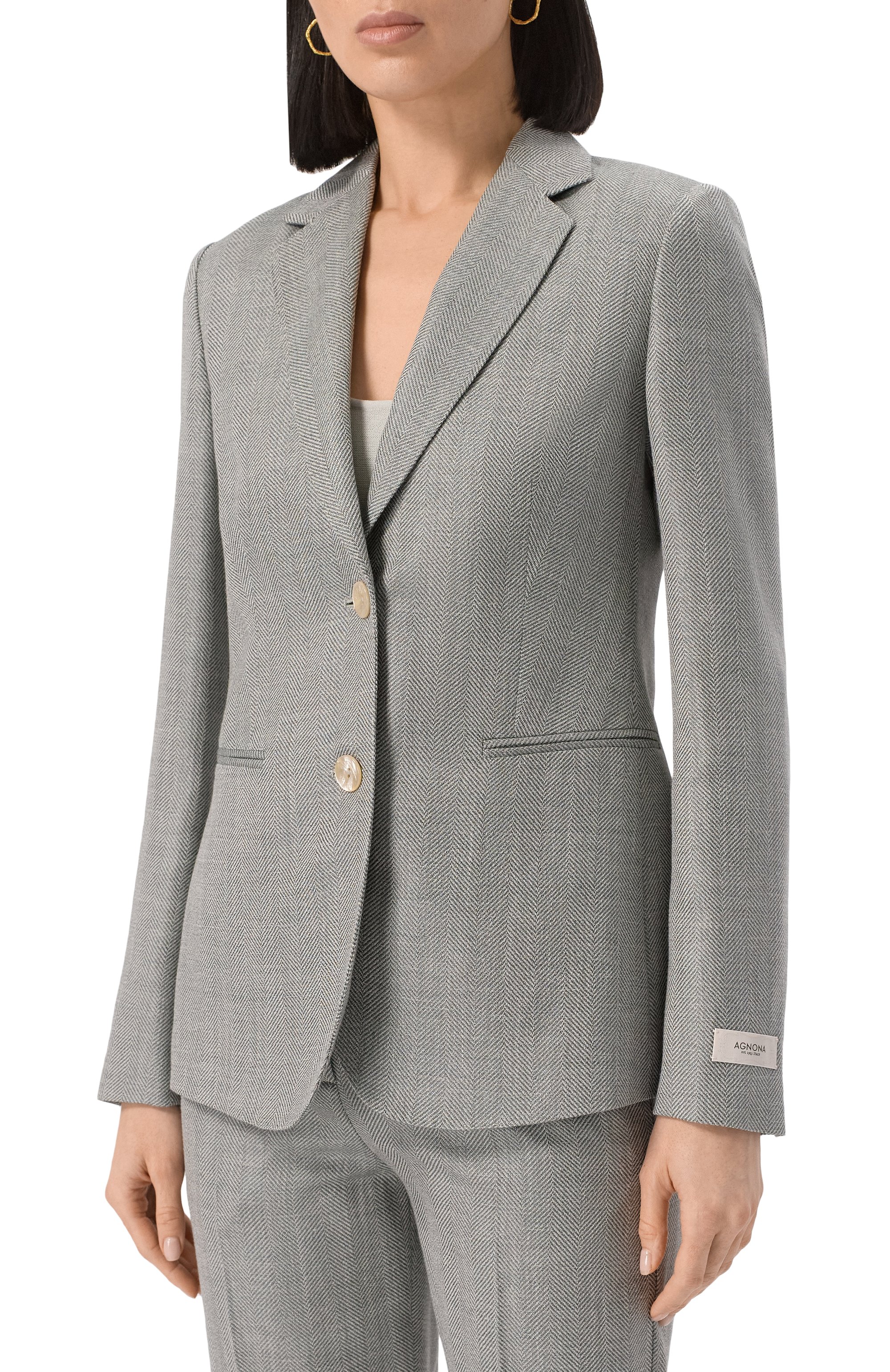 Жакет из шерсти и шелка AGNONA зеленого цвета по цене 351500 руб., арт. TX0805/R1015, фото 3 Жакет из шерсти и шелка AGNONA, арт. TX0805/R1015, фото 3